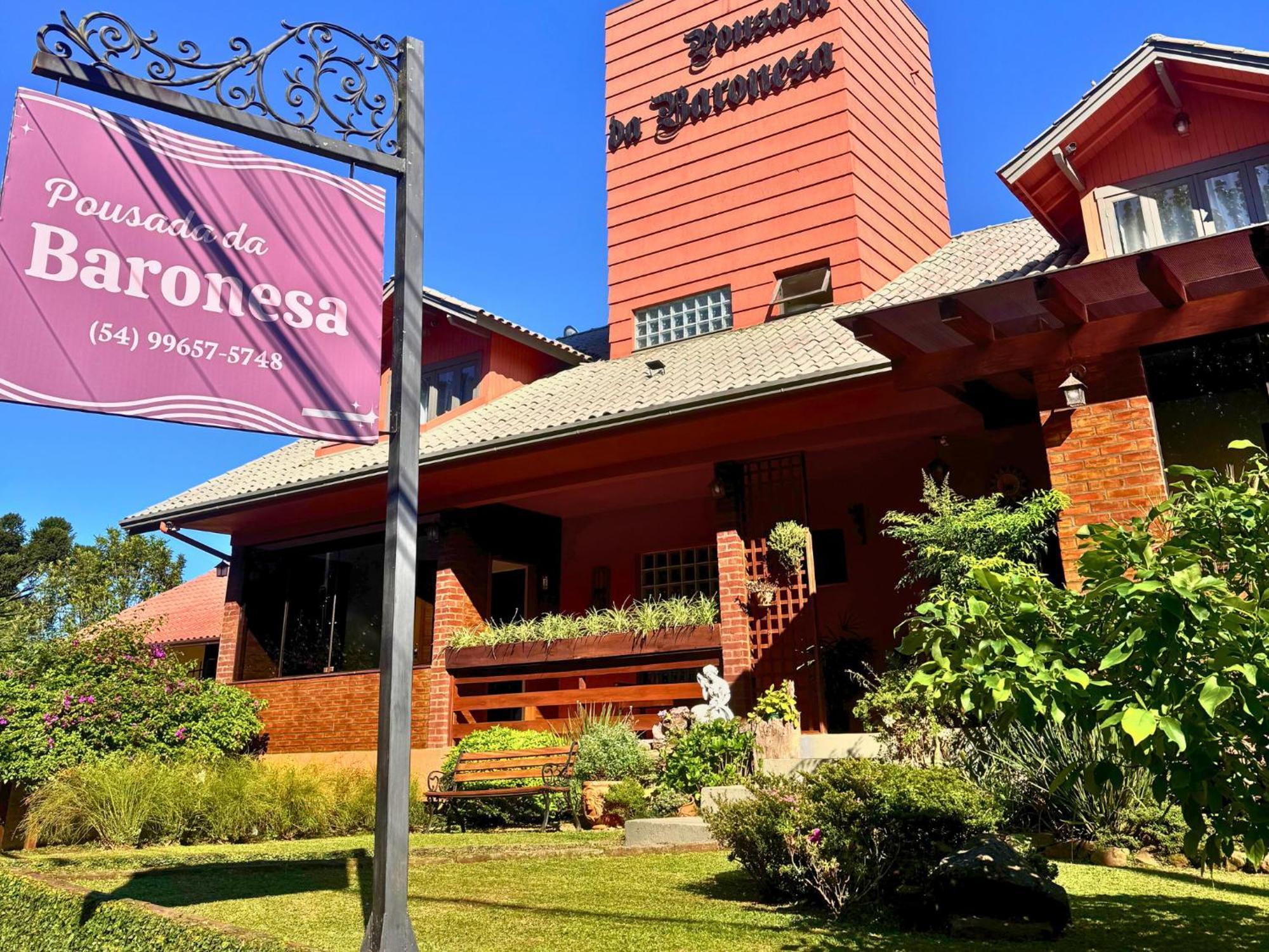 Pousada da Baronesa Nova Petropolis Bagian luar foto