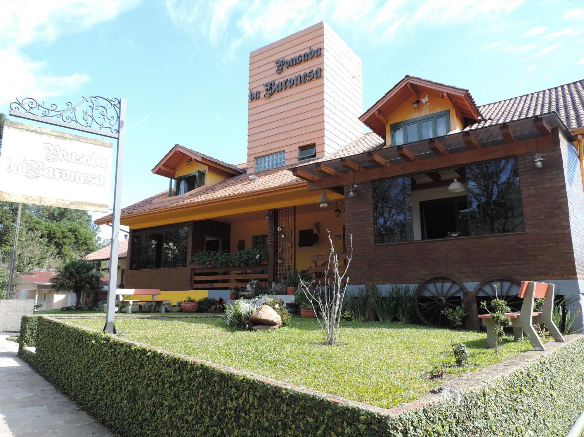 Pousada da Baronesa Nova Petropolis Bagian luar foto