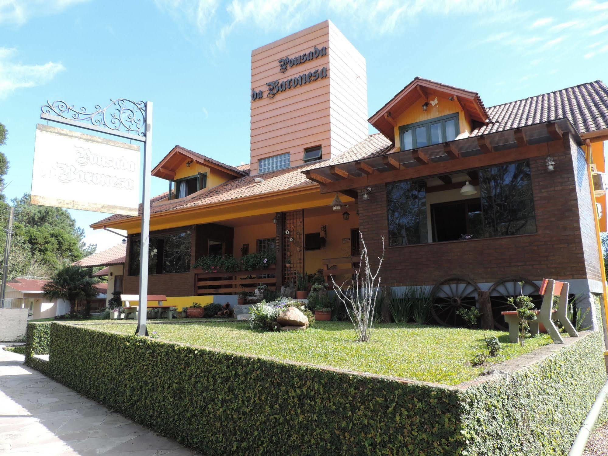 Pousada da Baronesa Nova Petropolis Bagian luar foto